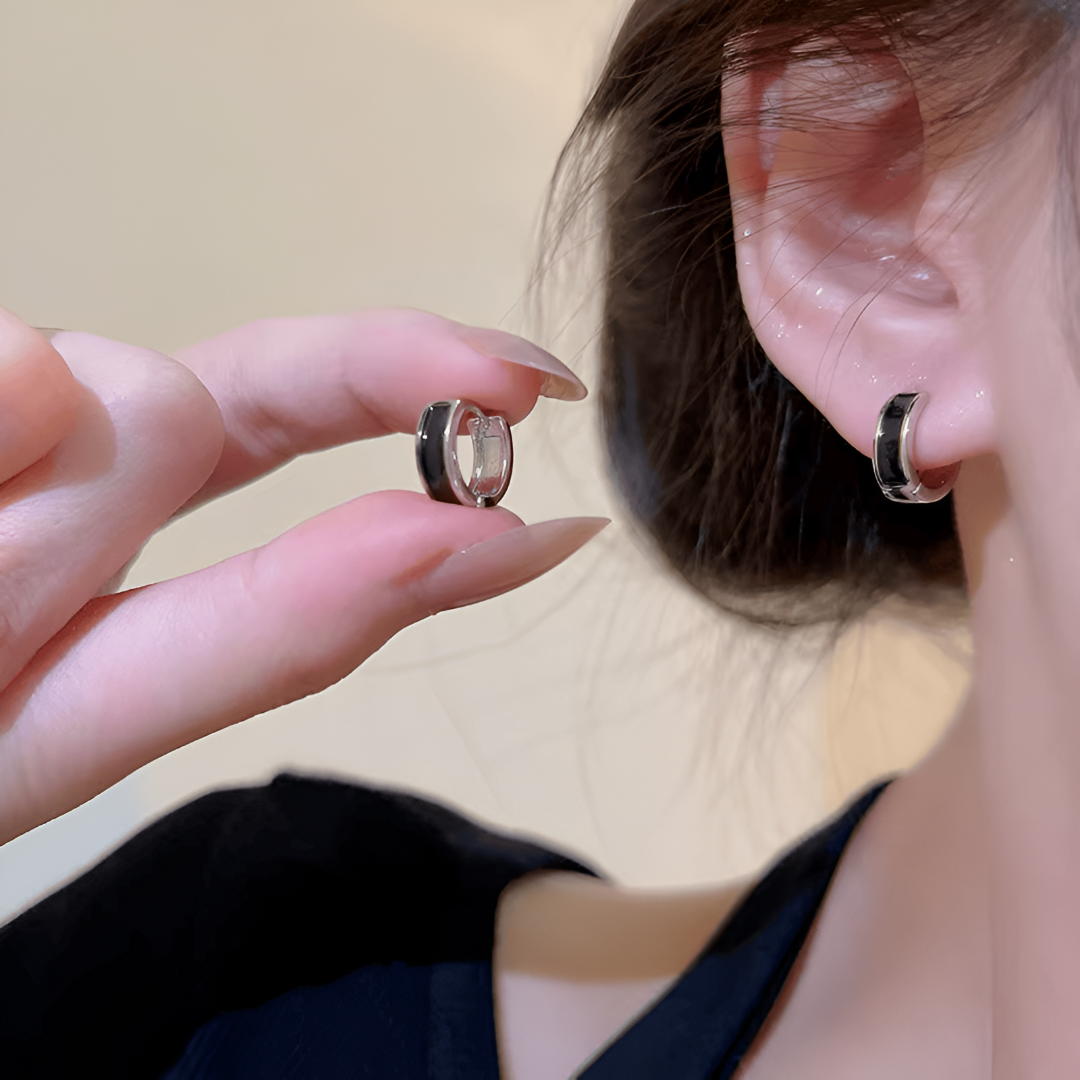 3 Pairs Hoop Earrings Combo