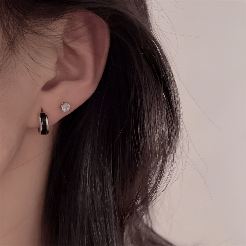 3 Pairs Hoop Earrings Combo